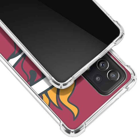 NBA Miami Heat Large Logo Galaxy A52 5G Clear Case