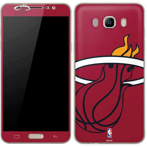 NBA Miami Heat Large Logo Galaxy J7 Skin