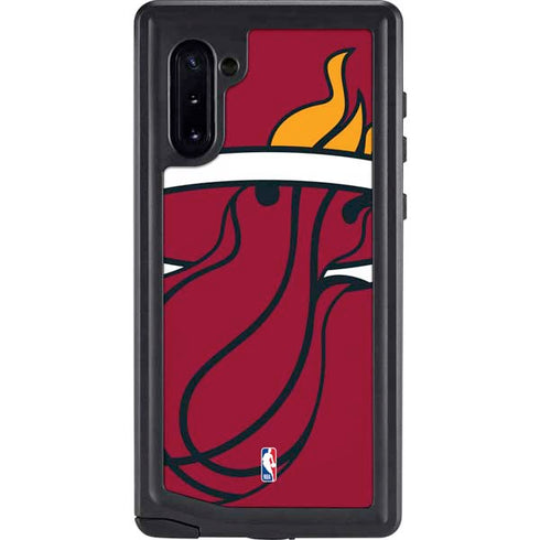 NBA Miami Heat Large Logo Galaxy Note 10 Waterproof Case