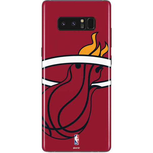 NBA Miami Heat Large Logo Galaxy Note 8 Skin