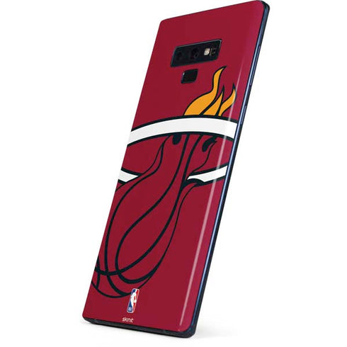 NBA Miami Heat Large Logo Galaxy Note 9 Skin