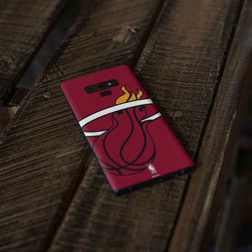 NBA Miami Heat Large Logo Galaxy Note 9 Skin