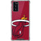 NBA Miami Heat Large Logo Galaxy Note20 5G Clear Case