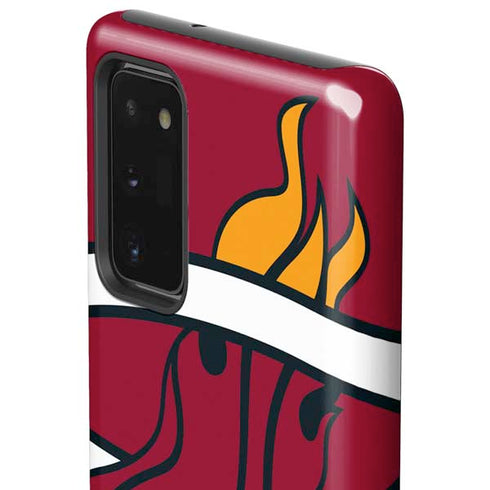 NBA Miami Heat Large Logo Galaxy Note20 5G Pro Case