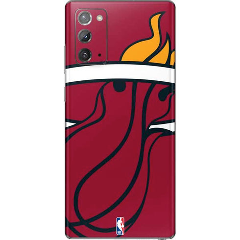 NBA Miami Heat Large Logo Galaxy Note20 5G Skin
