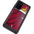 NBA Miami Heat Large Logo Galaxy Note20 5G Waterproof Case