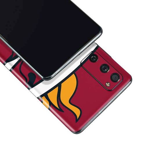 NBA Miami Heat Large Logo Galaxy S20 Fan Edition Skin