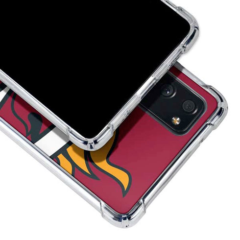 NBA Miami Heat Large Logo Galaxy S20 FE Clear Case