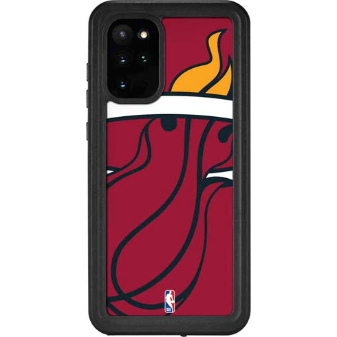 NBA Miami Heat Large Logo Galaxy S20 Plus Waterproof Case