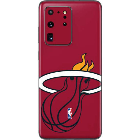 NBA Miami Heat Large Logo Galaxy S20 Ultra 5G Skin