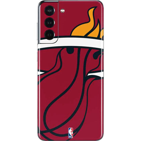 NBA Miami Heat Large Logo Galaxy S21 5G Skin