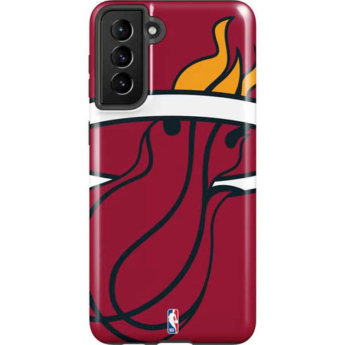 NBA Miami Heat Large Logo Galaxy S21 FE Pro Case