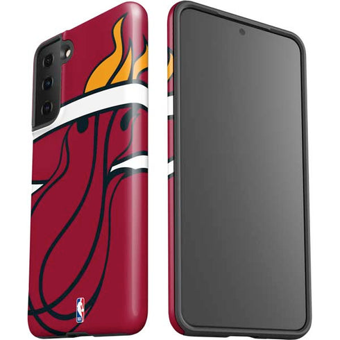 NBA Miami Heat Large Logo Galaxy S21 Plus 5G Pro Case