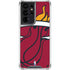 NBA Miami Heat Large Logo Galaxy S21 Ultra 5G Clear Case