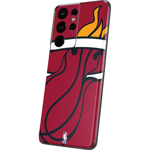 NBA Miami Heat Large Logo Galaxy S21 Ultra 5G Skin