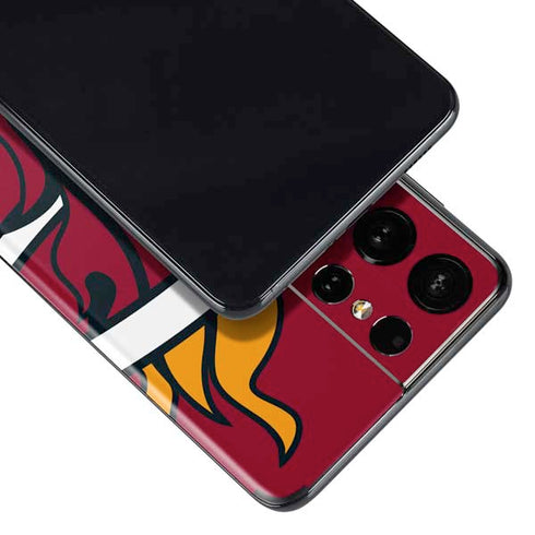 NBA Miami Heat Large Logo Galaxy S21 Ultra 5G Skin