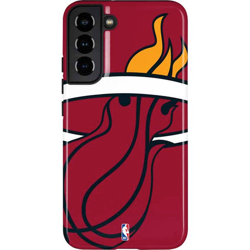 NBA Miami Heat Large Logo Galaxy S22 Plus Pro Case