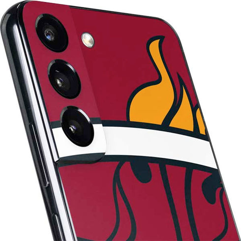 NBA Miami Heat Large Logo Galaxy S22 Plus Skin