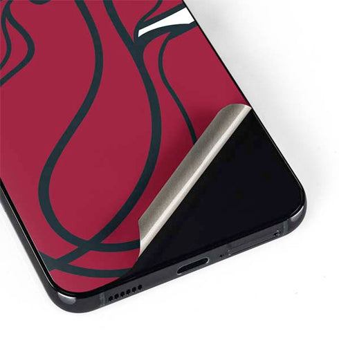 NBA Miami Heat Large Logo Galaxy S22 Skin