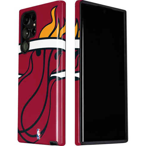NBA Miami Heat Large Logo Galaxy S22 Ultra Pro Case