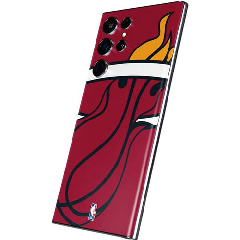 NBA Miami Heat Large Logo Galaxy S22 Ultra Skin