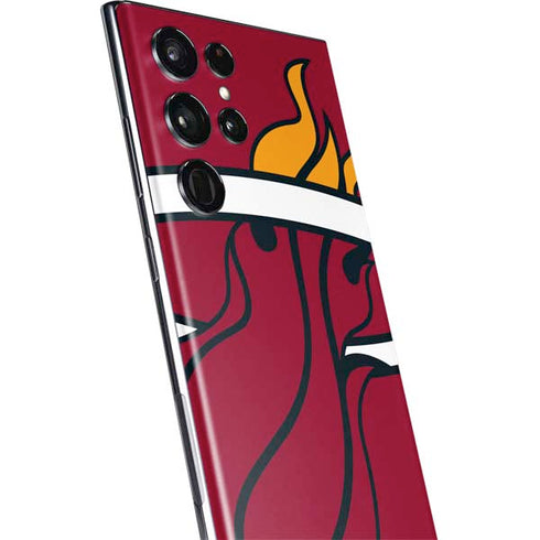 NBA Miami Heat Large Logo Galaxy S22 Ultra Skin
