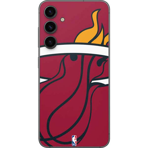 NBA Miami Heat Large Logo Galaxy S23 FE Skin