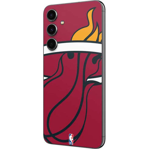 NBA Miami Heat Large Logo Galaxy S23 FE Skin
