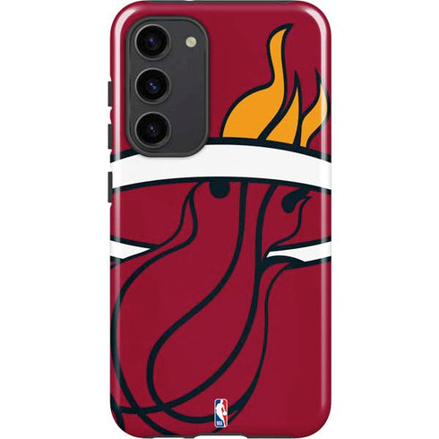 NBA Miami Heat Large Logo Galaxy S23 Plus Pro Case