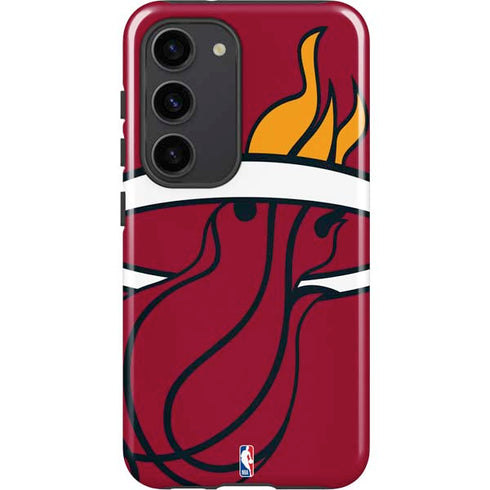 NBA Miami Heat Large Logo Galaxy S23 Pro Case