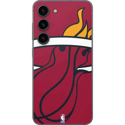 NBA Miami Heat Large Logo Galaxy S23 Skin