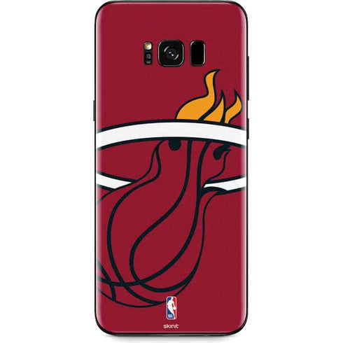 NBA Miami Heat Large Logo Galaxy S8 Plus Skin