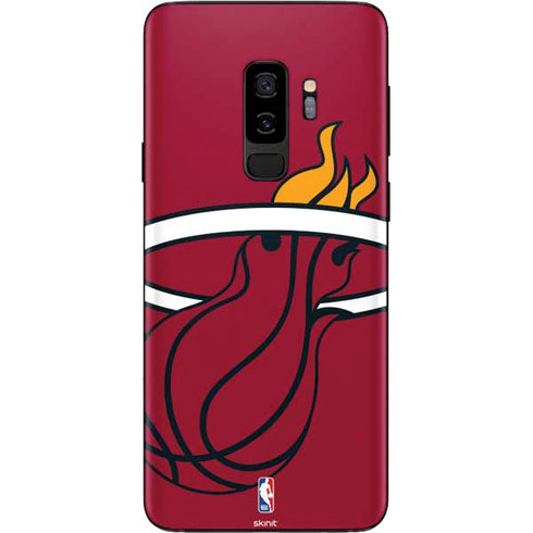 NBA Miami Heat Large Logo Galaxy S9 Plus Skin