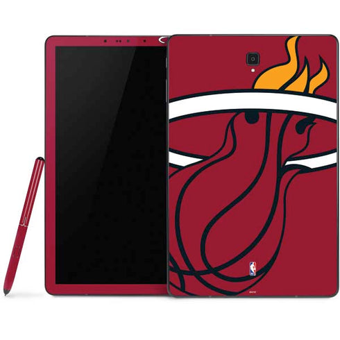 NBA Miami Heat Large Logo Samsung Galaxy Tab Skin