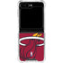 NBA Miami Heat Large Logo Galaxy Z Flip5 5G Clear Case