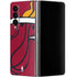 NBA Miami Heat Large Logo Galaxy Z Fold4 5G Skin