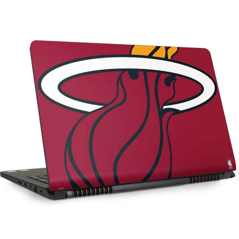 NBA Miami Heat Large Logo Dell Inspiron Skin
