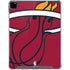 NBA Miami Heat Large Logo iPad Pro 12.9in (2020) Clear Case