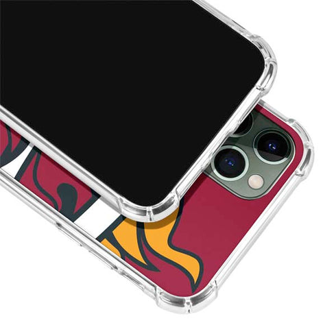 NBA Miami Heat Large Logo iPhone 11 Pro Max Clear Case