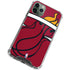 NBA Miami Heat Large Logo iPhone 11 Pro Max Clear Case