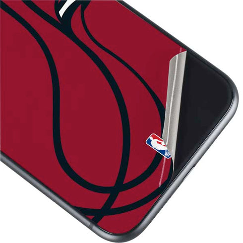 NBA Miami Heat Large Logo iPhone 11 Skin