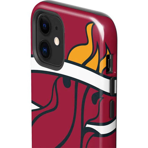 NBA Miami Heat Large Logo iPhone 12 Impact Case
