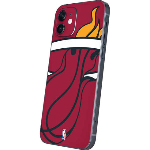 NBA Miami Heat Large Logo iPhone 12 Mini Skin