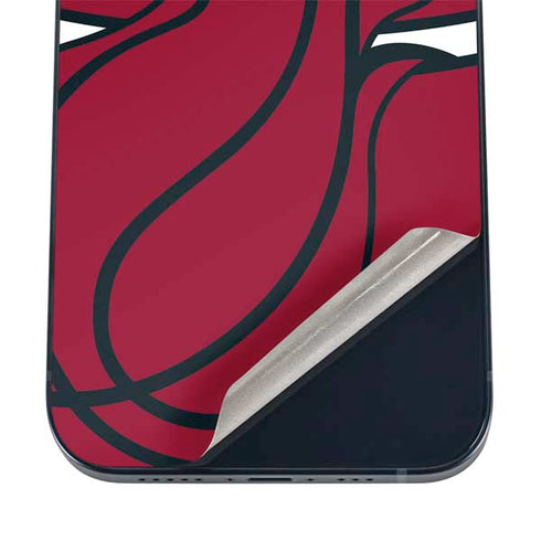 NBA Miami Heat Large Logo iPhone 12 Skin