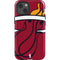 NBA Miami Heat Large Logo iPhone 14 Impact Case