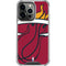 NBA Miami Heat Large Logo iPhone 14 Pro Clear Case