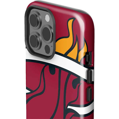 NBA Miami Heat Large Logo iPhone 15 Pro Max Impact Case