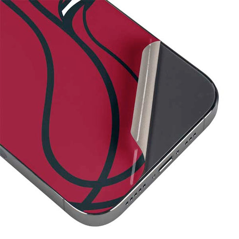 NBA Miami Heat Large Logo iPhone 14 Pro Skin