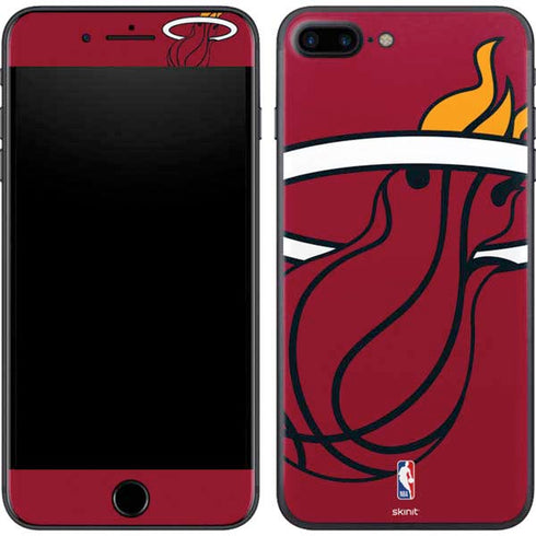 NBA Miami Heat Large Logo iPhone 8 Plus Skin