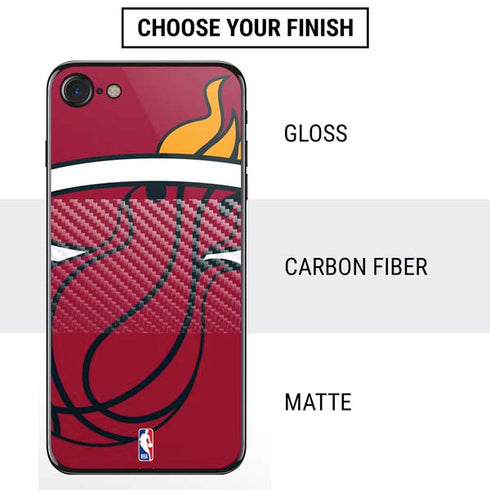 NBA Miami Heat Large Logo iPhone SE (2nd & 3rd Gen) Skin